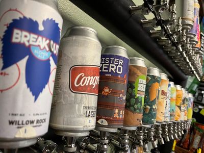 Fresh craft beer poured at Willow Rock Cicero